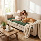 Smiry Couch Cover for Dogs Washable, Non Slip Fuzzy Pet Couch Covers for 3 - Image 5
