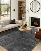 Latte&Fog 8x10 Area Rugs for Living Room, Large Modern Abstract Washable Rug - Image 4