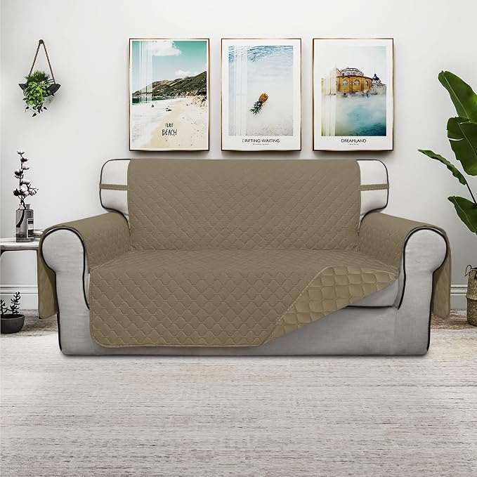 ISSUNTEX Double Protection 100% Waterproof Loveseat Sofa Covers - Image 2