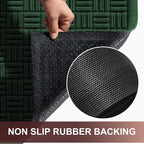 Mibao Front Door Mat Indoor Outdoor Entrance, Dirt Trapping Waterproof - Image 5
