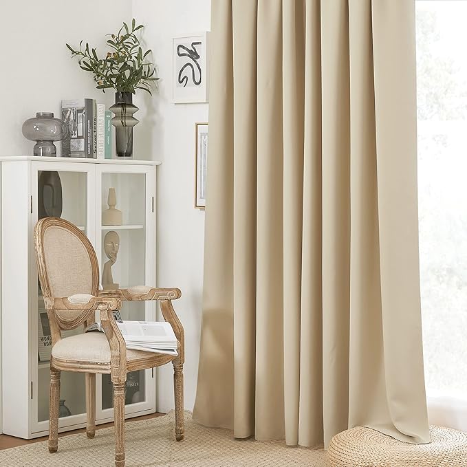 RYB HOME Curtains for Bedroom 102 inches Long, Privacy Thermal Insultaed - Image 5