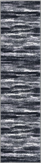 Lansny Modern Abstract Hallway Runner Rug - Image 9