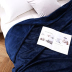 TASTHROW Large Flannel Fleece Throw Blanket, 90×108 Inch - Image 3