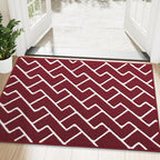 OLANLY Front Door Mat, Non-Slip Rubber Backing, Dirt Resistant and Absorbent by OLANLY