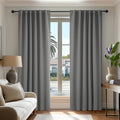 Deconovo Blackout Curtains, Thermal Insulated, W52 x L108 2 Panels, Back Tab by Deconovo