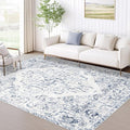 6x9 Area Rugs for Living Room: Washable Rug Vintage Large Rugs Soft Non Slip by MXSANYOORUG