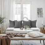 Topfinel Decorative Grey Throw Pillow Covers Cushion Cases, Mix and Match - Image 5