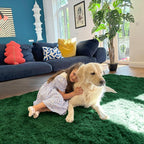 OLANLY Area Rugs for Living Room Bedroom, Machine Washable 4x5.9 ft Soft Fluffy - Image 9