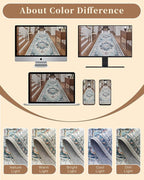 Madane 4x12 Wide Hallway Runners: Washable Runner Rug - Image 9