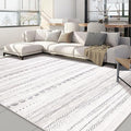 Nakagishi 7x10 Area Rug Living Room: Washable Boho Large Neutral Soft Farmhouse by NakagishiAreaRug