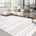 Nakagishi 6x9 Area Rugs Living Room: Washable Boho Large Neutral Soft Farmhouse by NakagishiAreaRug
