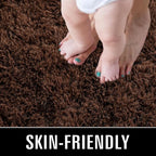 TWINNIS Super Soft Shaggy Rugs Fluffy Carpets, 4x5.9 Feet, Indoor Modern Plush - Image 3
