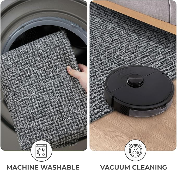 KOZYFLY Extra Long Runners for Hallways 3x18 ft Washable Kitchen Runner Non - Image 7
