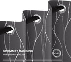 Deconovo Grey Blackout Curtains - Image 8