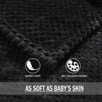 Exclusivo Mezcla Fleece Bed Blanket Twin Size, Super Soft and Warm Blankets - Image 8