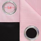Estelar Textiler Pink and Grey Ombre Blackout Curtains 102 Inches Long - Image 7
