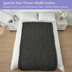 Bigacogo Chunky Knit Throw Blanket - Image 6