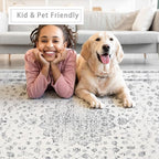 Washable Rugs 8x10 Area Rugs for Living Room, Rugs for Bedroom, Large Carpets - Image 6