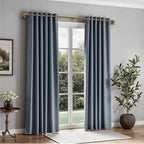 Zeerobee Curtain Rods for Windows 66 to 120, 1 Inch Industrial Wrap Around Warm - Image 2