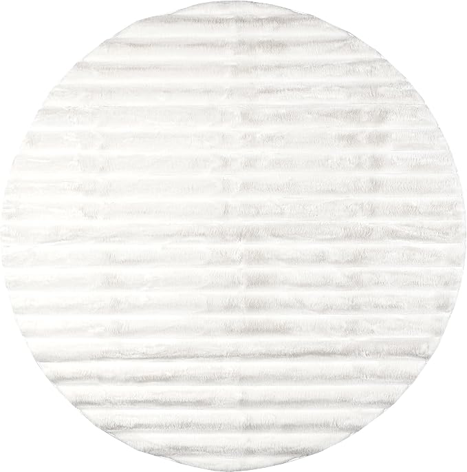 Nuloom SuperiorWash Collection Kai Off-White, Fluffy and Cozy, High Traffic - Image 5