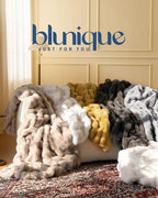 Ultra Soft Cozy Faux Fur Throw Blanket, Fuzzy Plush Thick Bubble Blanket - Image 9