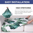 hyha Printed Couch Cushion Covers, Floral Sofa Covers Washable - Image 4