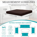 14Pcs Stretch Patio Cushion Covers, Outdoor Couch Covers Replacement, Outdoor - Image 2