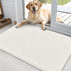 OLANLY Dog Door Mat for Muddy Paws 36x24, Absorbs Moisture and Dirt, Absorbent by OLANLY