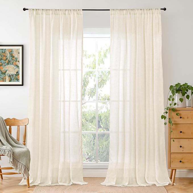 BGment 90 Inches Long Curtains for Living Room by BGment