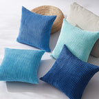 Topfinel Euro Shams Decorative Throw Pillow Covers 26x26 Inch Set of 4 - Image 4