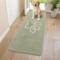 Smiry Dog Door Mat for Muddy Paws, Absorbent Dirt Trapper Non Slip Quick Dry by Smiry