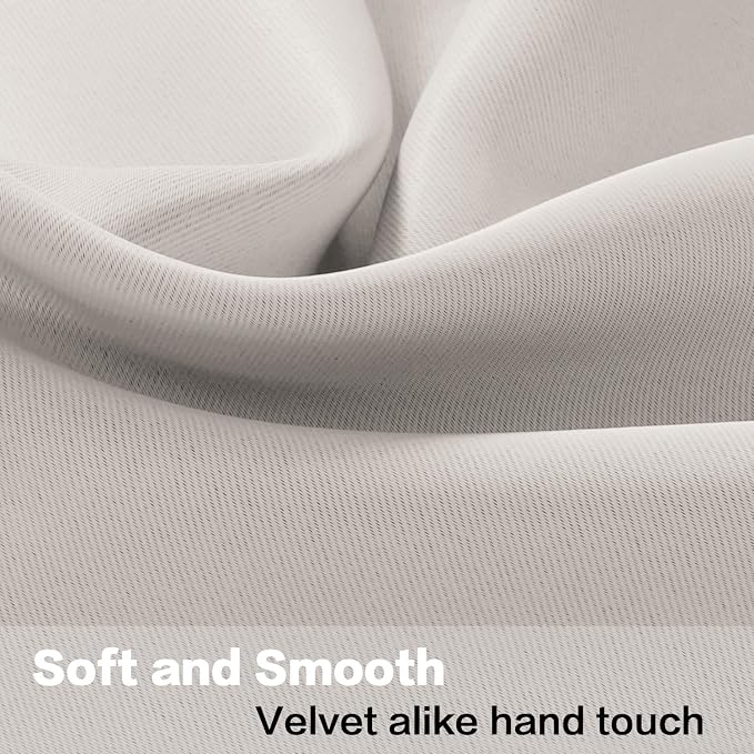 H.VERSAILTEX 4 Panels Blackout Curtain Valances - Image 4
