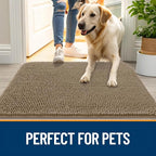 OLANLY Dog Door Mat for Muddy Paws 36x24, Absorbs Moisture and Dirt, Absorbent - Image 6