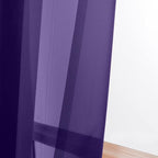 OWENIE Purple Sheer Curtains 96 Inch Length, Elegant Sheer Curtains - Image 3