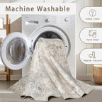 Modern Washable Rugs 9x12 Area Rugs - Image 4