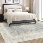 8x10 Area Rug Non Slip Boho Large Rug Entryway Indoor Mat Machine Throw Bedside - Image 3