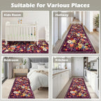 Rug for Hallways Kitchen Rug 2x8, Non Slip Washable Rugs - Image 3