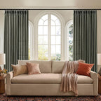 Pinch Pleated Curtains 90 Inch Length - Image 9