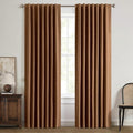 MIULEE 100% Blackout Linen Curtains by MIULEE