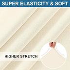 Smiry Printed Couch Cushion Covers, Stretch Soft Couch Covers - Image 3