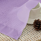 Aiyufeng Light Purple Sheer Curtain Panels Pair Sold 84 Inch Length, Light - Image 6