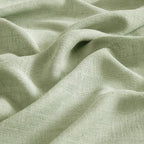MIULEE Sage Green Linen Curtains 100 Inch Length 2 Panels - Image 4