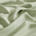 MIULEE Sage Green Linen Curtains 102 Inch Length 2 Panels - Image 4