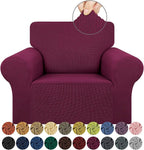KEKUOU Stretch Single Sofa Slipcover 1 Piece Couch Sofa Cover Furniture by KEKUOU