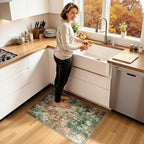 Washable Area Rugs 2'x3' Non-Slip Modern Abstract Soft - Image 2