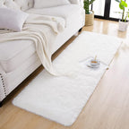 Chicrug Soft Runner Rugs for Bedroom Living Room Plush Fluffy Rug 2x8 Feet - Image 4