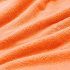 BEDELITE Fleece Blankets Queen Size Orange Throw Blankets - Image 4