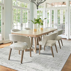 9x12 Area Rugs Washable Rug: Anti-Skid Abstract Modern Living Room Rug Soft - Image 7
