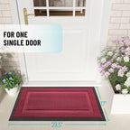 OLANLY Front Door Mat Indoor Outdoor Entrance, Waterproof All-Season, - Image 2