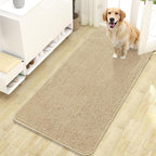OLANLY Dog Door Mat for Muddy Paws 47x24, Absorbs Moisture and Dirt, Absorbent by OLANLY